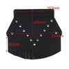 Harley Sportster 883XL Black Rear Fender Mud Flap Cover (2004-2023)