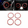 Chevrolet Camaro 4pcs Car Aluminum AC Air Outlet Vent Cover Ring Trim fit
