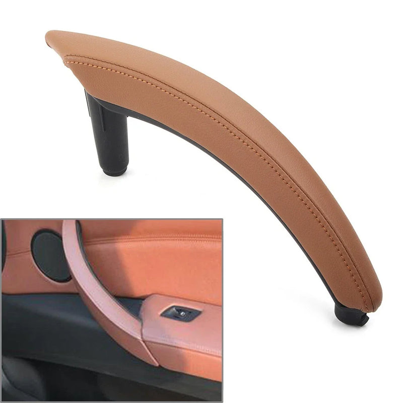 BMW X5 X6 E70 1 x Leather Door Trim Pull Handle Right Side (2007-2013)