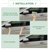 Toyota Camry Rear Weatherstrip Window Seal (2007-2011)