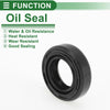 Car Oil Seal 15x26x7mm NBR Black 5 Pcs Rotary Shaft Seal