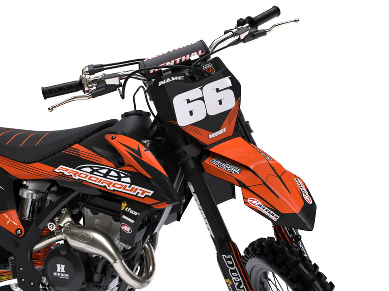 KTM SXF 450 (2007-2009) - Full Sticker Kit Custom Decals