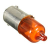 Motorcycle 4 x Mini Indicator Bulbs Halogen BA9S Base Amber