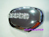 Mitsubishi L200 Triton Pajero Chrome LED Mirror Covers (2005-2015)