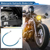 50cm Motorcycle Brake Clutch Oil Hose Line Blue