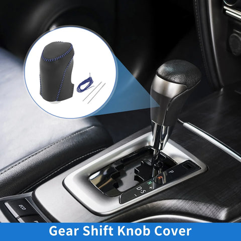 Chevrolet Malibu (2016-2020) Black Blue 1 Pc Gear Shift Knob Cover
