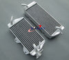 Kawasaki KX450F KXF450 Aluminum Radiator & Blue Hose (2006-2008)