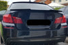 BMW 5 Series F10 F18 M4 Style Rear Spoiler Wing Glossy Black (2011-2017)