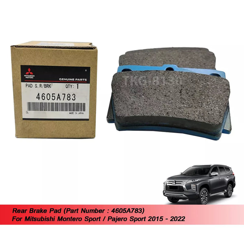 Montero Pajero Sport Rear Brake Pads (2015-2022)