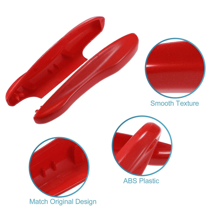 Porsche Taycan 911 (2020-2021) Red Car Remote Key Side Cover Case Set