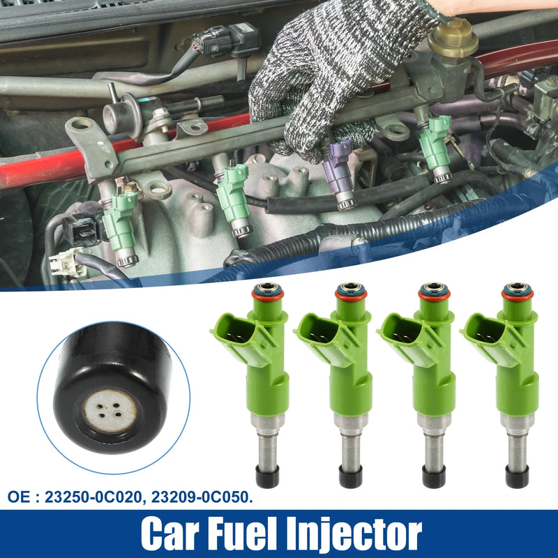 Toyota Hilux Vigo, Land Cruiser 4 x Fuel Injector Nozzle (2005-2015)