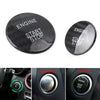 Mercedes Benz E Class Carbon Fiber Engine Start Stop Button Sticker Cover