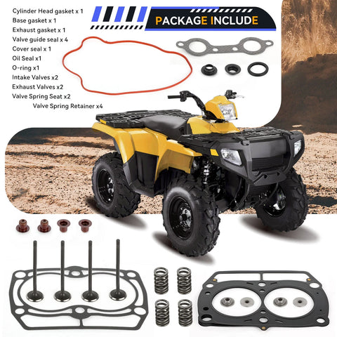 Polaris Ranger 700 / 800 XP Crew Top End Cylinder Gasket Kit & Valve Seals
