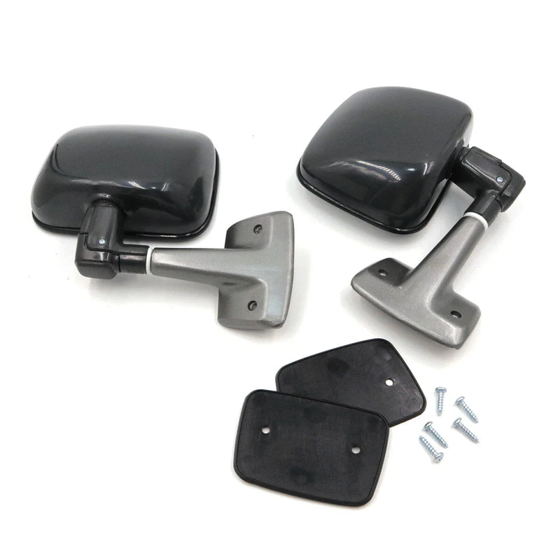 Toyota Land Cruiser BJ60 FJ60 HJ60 HJ61 1980-1990 Black Side Door Mirror Set