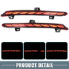 Honda Accord 2 x Rear Bumper Reflector LED Brake Turn Signal Lights (2018-2022)