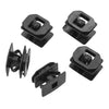 Ford Lincoln MKZ 10 Pcs Black Moulding Clips (2013-2016)