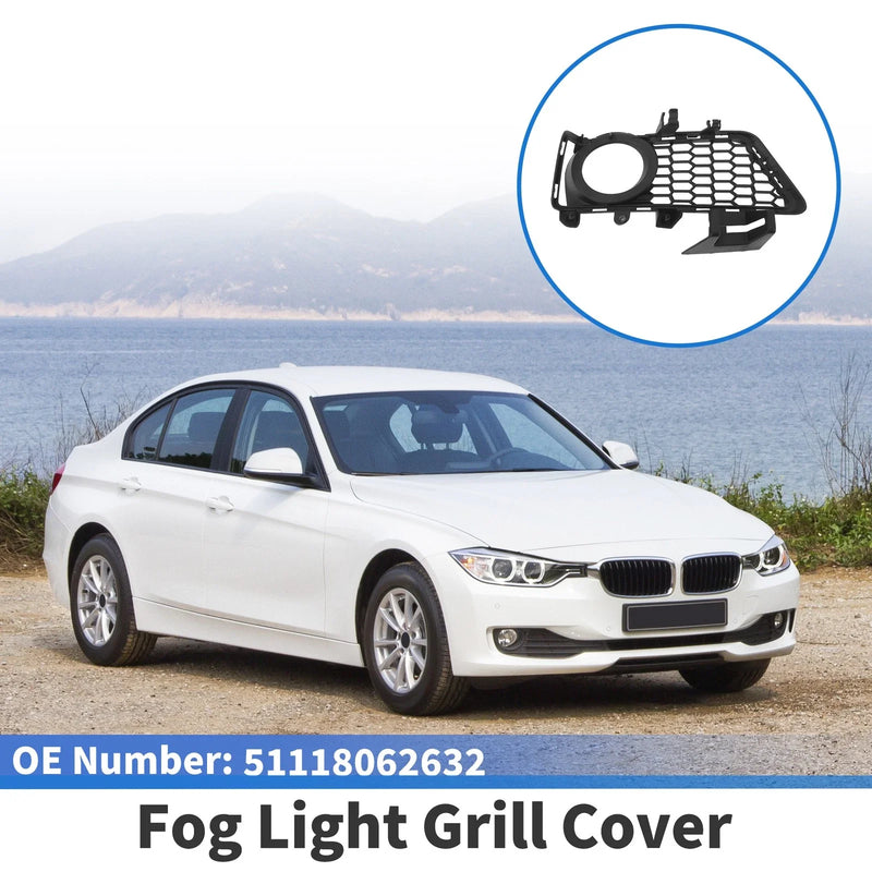 BMW 3 Series (2012-2018) Black Front Right Fog Light Grill