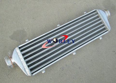 Turbo 550 x 230 x 50mm Aluminum Intercooler 2.25" Inlet/Outlet (N/A)