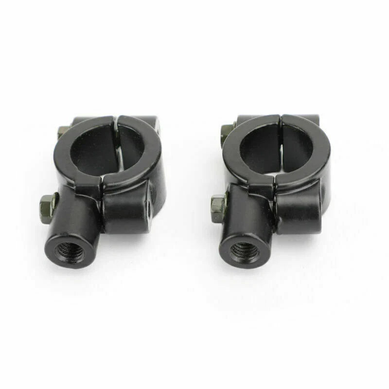Motorcycle Trike 2 x 8mm Left Hand Thread Mirror Clamp
