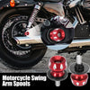 Honda & Suzuki 2 x M8x1.25 Red Motorcycle Swing Arm Spools