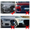 Audi A6 C8 S6 Right Front Fog Light Frame Cover Glossy Black (2023-2025)