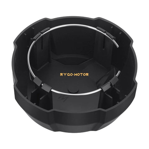 Polaris Ranger 570 Crew SP Matte Black Rim Cap (2022–2025)