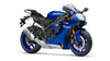 Aluminium Noir Tête de fourche boulons dzus pour Yamaha R1