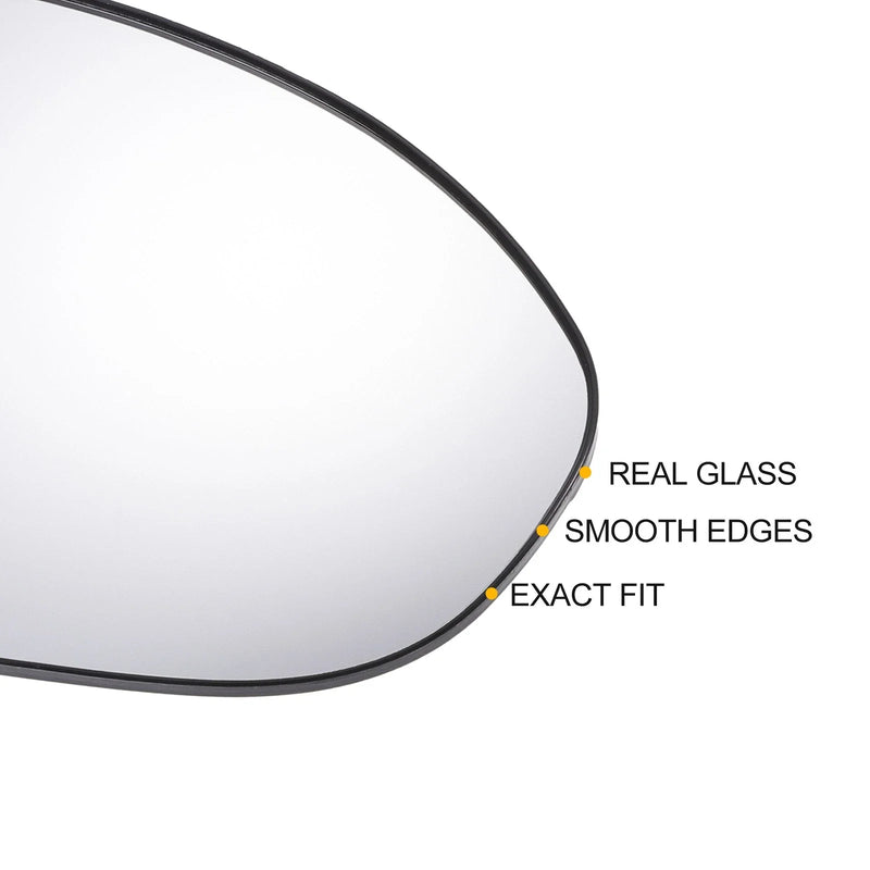 Mazda 2 3 Left Right Side Mirror Glass w/ Backing Plate (2003-2013)