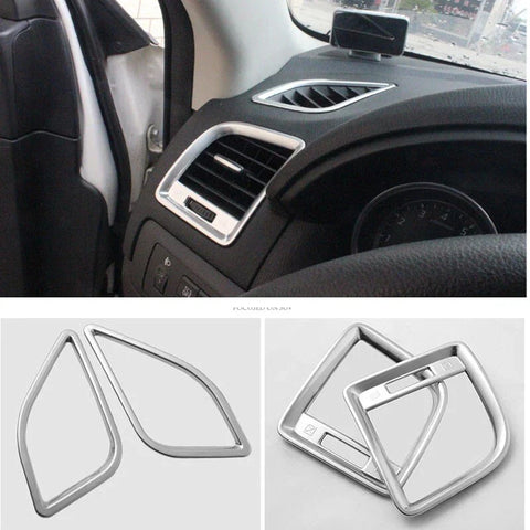 Mazda CX-5 2012-2015 Chrome Side Dashboard Air Outlet Vent Cover Trim Fit