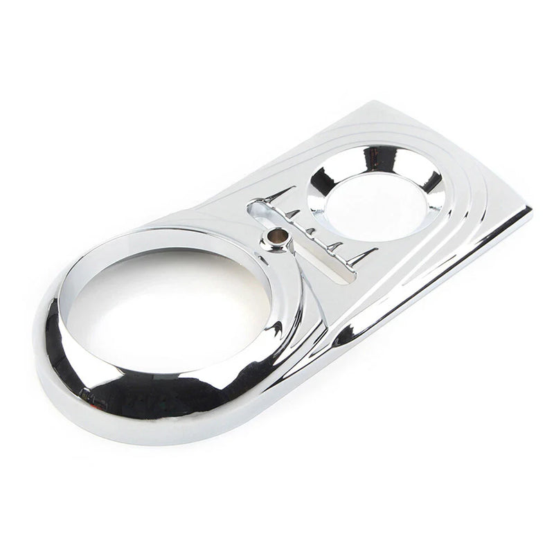 Harley Softail FLSTC Street Glide Chrome ABS Dash Panel Insert Cover