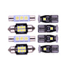 Toyota Tacoma 8x White LED Interior Lights Package (2005-2023)