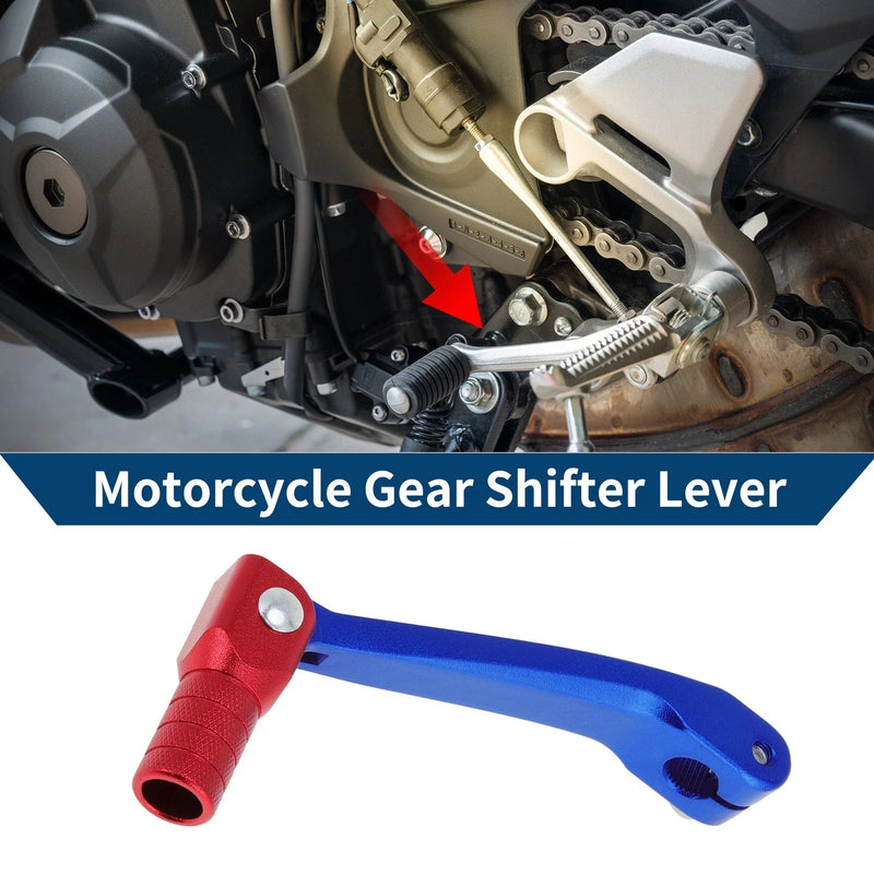 Honda CRF150F (2003-2017) Blue Red Folding Motorcycle Gear Shifter Lever