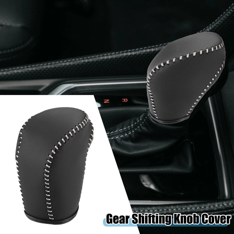Honda Accord 2018-2022 Black Gray Stitches Gear Shifting Knob Cover