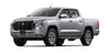 Mitsubishi L200 Triton 4 x Door Catch Handle Covers Glossy Black (2024-2025)