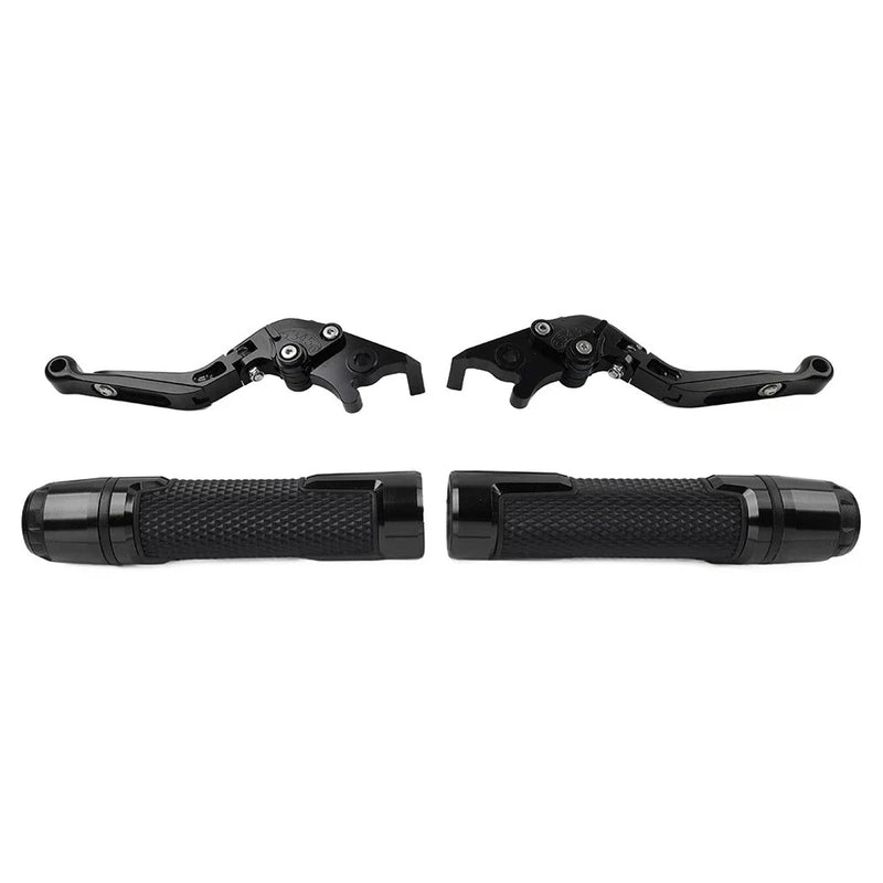 BMW C650GT C600 Folding Extendable Brake Clutch Levers & Handlebar Grips (2012-2016)