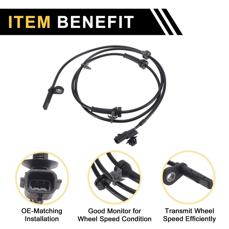 Nissan Leaf (2011-2016) 1 Pc Front Left / Right ABS Wheel Speed Sensor