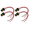 Audi A6 2 x 9012 HIR2 Headlight Bulb Plug Connector Harness (2012-2018)
