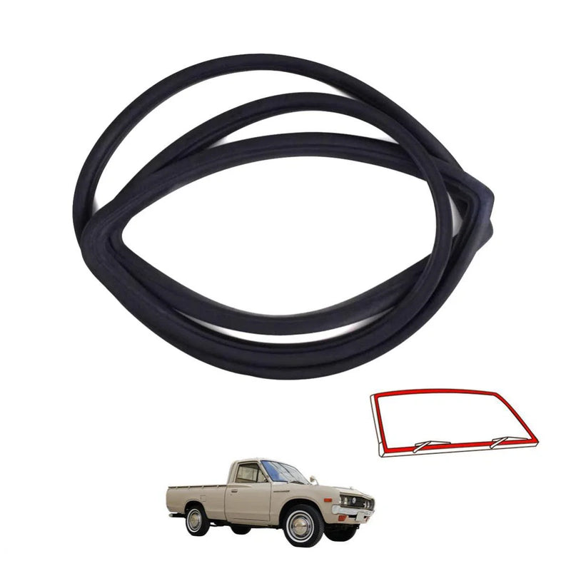 Front Windshield Glass Rubber Seal Belt Fits Nissan Datsun 620 Ute Truck 1972-79