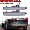 Cadillac CTS Torrent Clear 2-Color LED Rear Bumper Reflector Light