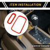 Jeep Wrangler JK Center Console Gear Shift Ring Panel Cover Trim (2011-2017)
