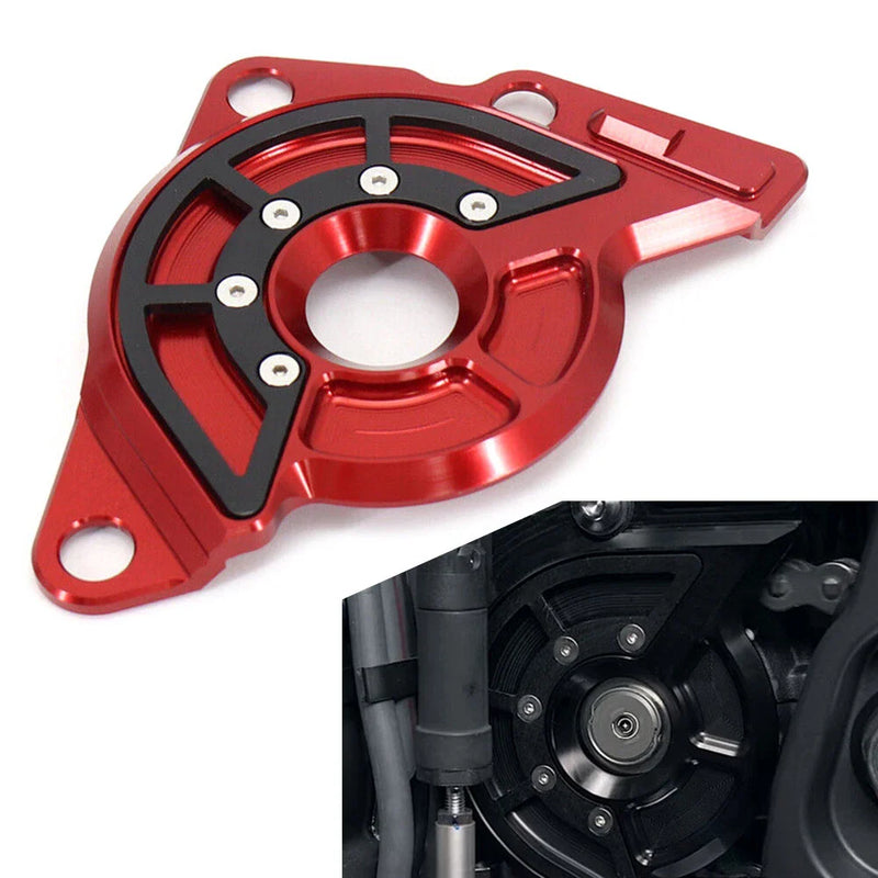 Yamaha MT09 Tracer Red Front Sprocket Cover Chain Guard (2021-2022)