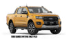 Ford Ranger T6 PX3 3" Slim Fender Flares Wheel Arch (2018-2021)