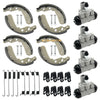 Kawasaki Mule 600 610 SX All 4 Front/Rear Brake Wheel Cylinders Shoes