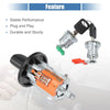 Ford E150, E250 Ignition Switch Lock Cylinder with Key (2000-2003)