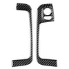 Fiat 500 Carbon Fiber Inner Door Armrest Handle Trim (2012-2015)