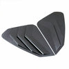 Toyota RAV4 Carbon Fiber Look Side Vent Scoop Louver Trim (2019–2023)