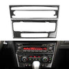 BMW 3 Series E90 E92 E93 Carbon Fiber CD & AC Panel Cover Trim (2005-2012)