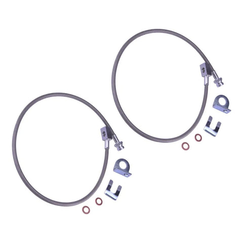 Jeep Wrangler XJ YJ TJ Extended Stainless Brake Hose Pipe (1997-2006)