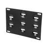 Mitsubishi Lancer Bumper Tow Hook License Plate Mount Bracket (2008-2017)