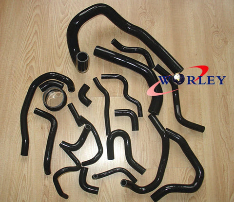 Toyota Supra MK3 MA70 7MGE / 7MGTE Turbo Silicone Radiator Induction Hose